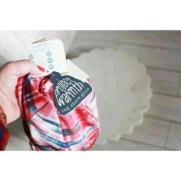 Girl's Turtlefur pink/multi color helmet friendly beanie NWT comfort shell Shimm - Picture 8 of 15